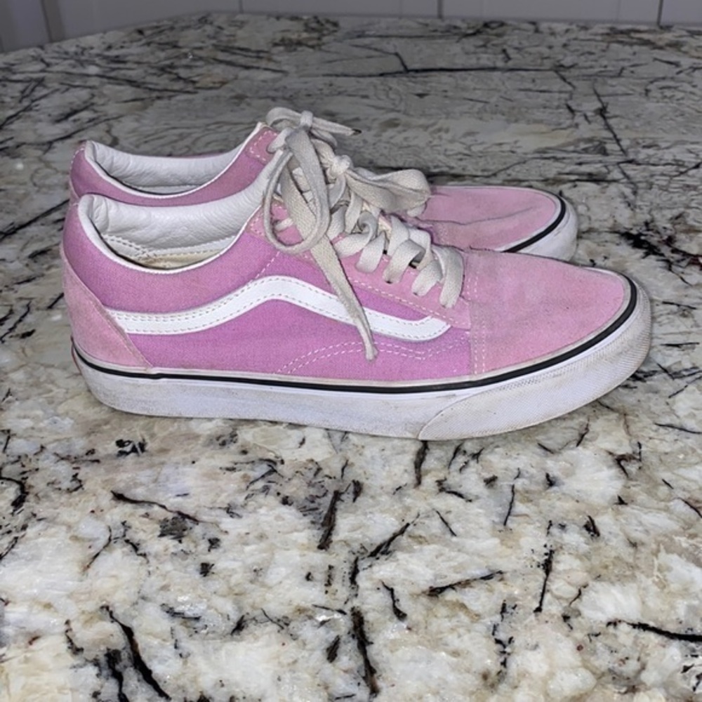 Old Skool‎ Vans -pink/purple- women’s size 7.5